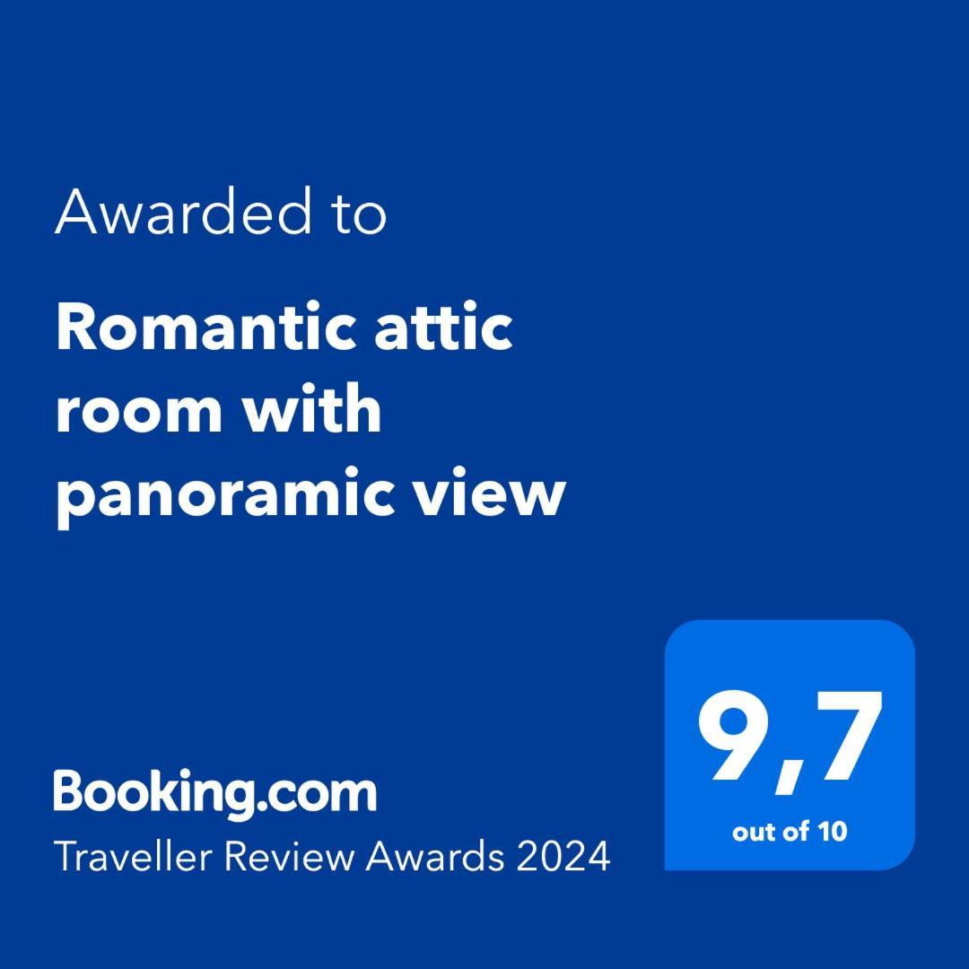 Romantic Attic Room With Panoramic View ボローニャ エクステリア 写真